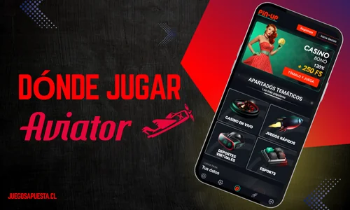 Aplicación móvil Pin-Up Casino mostrando acceso al juego Aviator.
