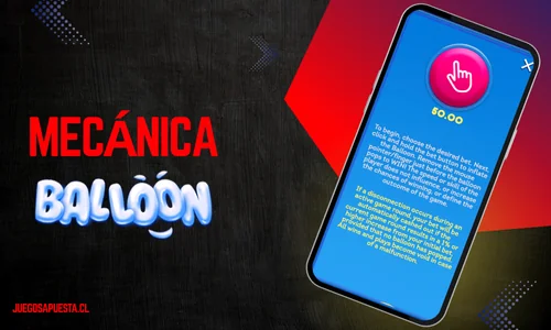 Pantalla de instrucciones Ballooon explicando apuestas y funcionamiento básico.