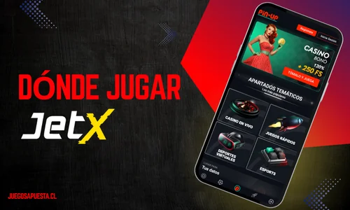Pantalla de instrucciones JetX explicando apuestas, ganancias y multiplicadores.